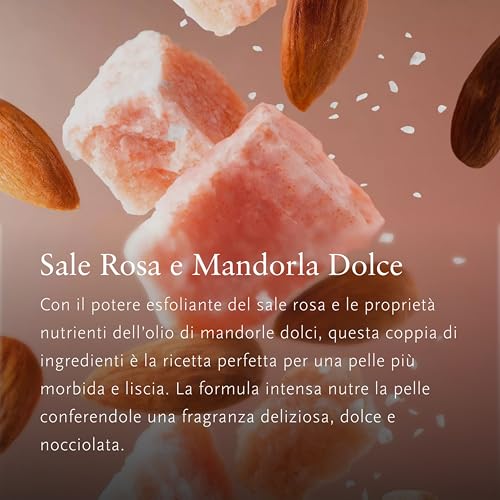 Exfoliating Body Scrub with Pink Salt & Sweet Almond - 10.5 Oz