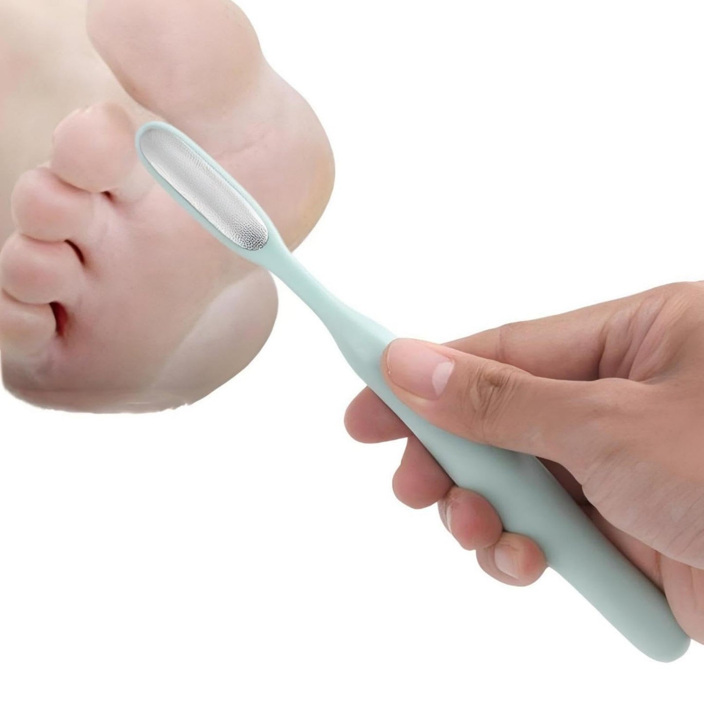 KINTEGOOD Precision Callus Remover & Bunion Scrubber for Toe Gaps, Hard Skin, and Corns – Mini Foot File Exfoliator with Compact Design for Pedicures and Sensitive Areas