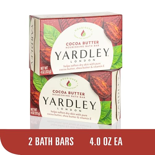 Yardley London Bath Soap Bars Bundle - 10 Pack, 4.0 oz Each, Assorted Scents