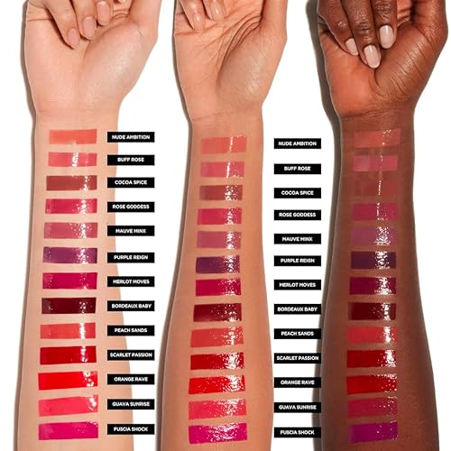 Deck of Scarlet Threeway Solid Lip Oil Vegan Lip Gloss with Hyaluronic Acid - Natural Nectar
