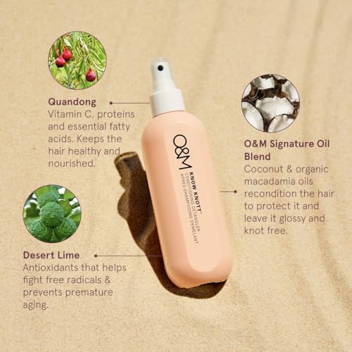 Detangler Spray for Hair 8.4 Fl Oz - Leave-In Conditioner with Argan & Vitamin B