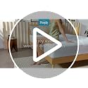 Snow White Niagara King Ultra Soft Mattress Topper - Back Pain Relief, Breathable & Machine Washable