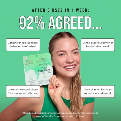 Avatara 2-Step Hydrating & Brightening Sheet Mask Set for Teens - Vegan & Fragrance-Free