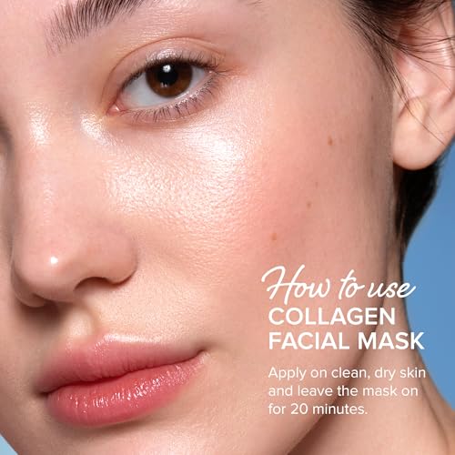 Eye Gels & Facial Masks Bundle - Under Eye Puffiness Dark Circles Hydrating