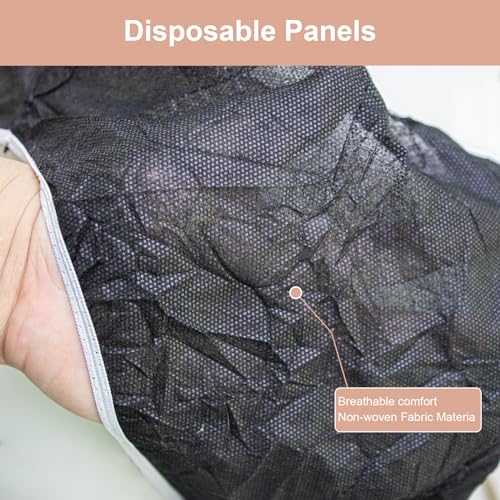Disposable Underwear Underpants - One-Time Use Black 50 Pcs Set for Hotel Spa Travel