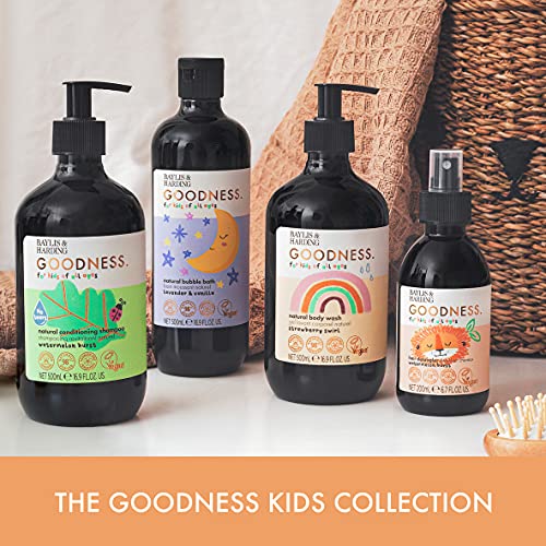 Kids Natural Body Wash with Strawberry Scent - 3 Pack, 16.9 Fl Oz
