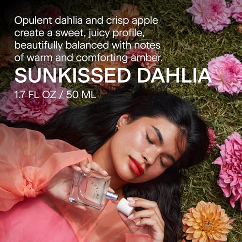 Sunkissed Dahlia Vanilla Perfume for Women - 1.7 Fl Oz - Hypoallergenic, Vegan, Cruelty-Free - Variation of THIS listing