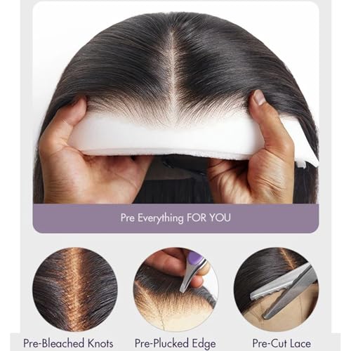 Deep Wave Lace Front Wig 13x6 Human Hair Curly Water Wave 200% Density for Women