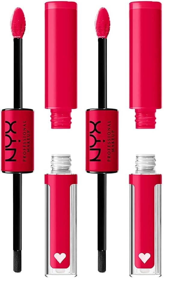 NYX Professional Shine Loud Lipstick & Clear Lip Gloss Set - On A Mission Variation 18