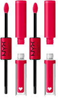 NYX Professional Shine Loud Lipstick & Clear Lip Gloss Set - On A Mission Variation 18