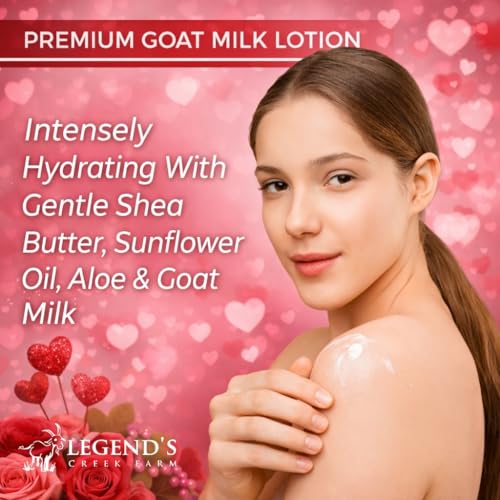 Legend's Creek Goat Milk Lotion Patchouli 9 Fl Oz – Soothing Body Moisturizer