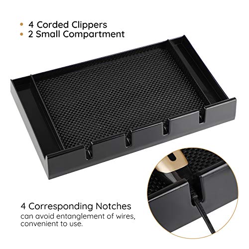 Sectionalized Clipper Rack Organizer for Salons & Barbershops