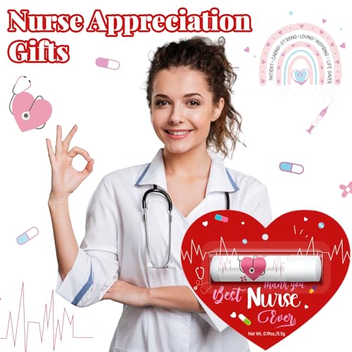 Classic 15 Pack Nurses Appreciation Lip Balm Set - Honey Flavor, Nurse Week Gifts