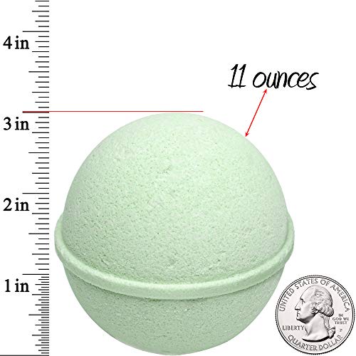 Mermaid Love Potion Bath Bombs Gift Set of 2 with Size 9 Ring Surprise Inside Each Made in USA