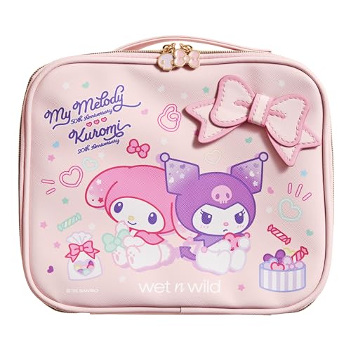 Wet n Wild My Melody & Kuromi Makeup Bag - Travel-Friendly Cosmetic Organizer