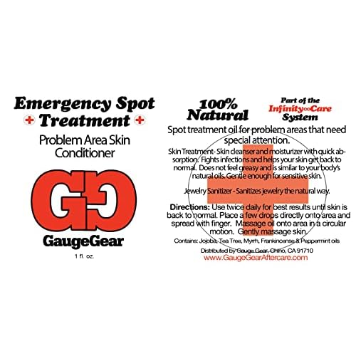 Piercing Emergency Spot Treatment | Problem Area Skin Conditioner | 100% Natural