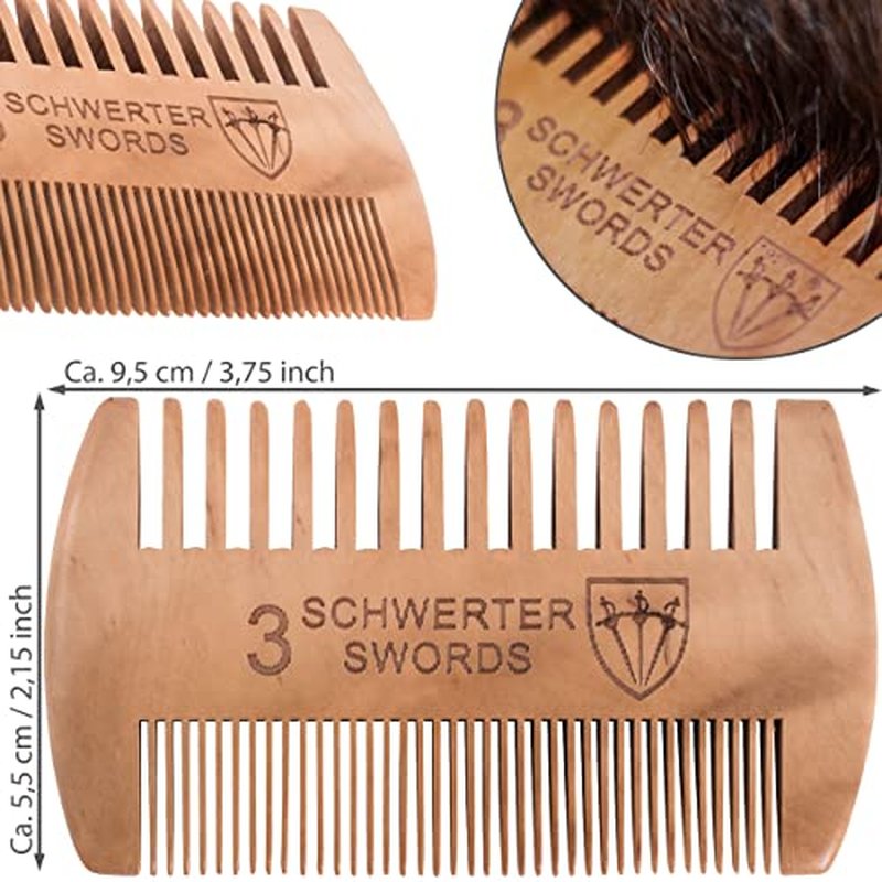 3 Swords Germany ? beard mustache care comb (VGW)