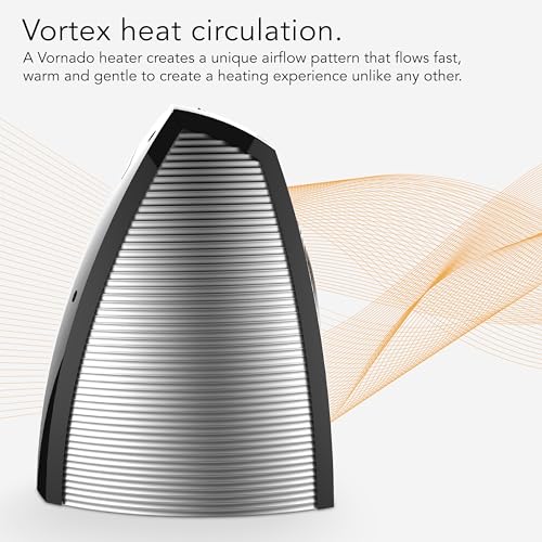 Vornado VH10 (2026) Space Heater with Adjustable Thermostat - Quiet Black