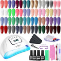 JODSONE 32-Color Gel Nail Polish Kit with UV Light & Manicure Tools - Variation KIT-2