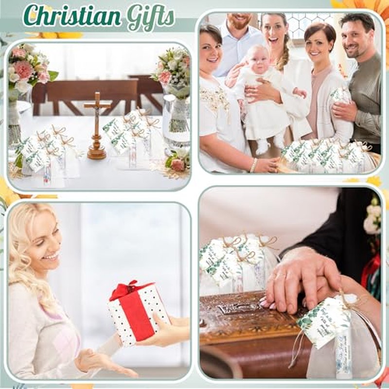20 Set Christian Religious Gift Bulk for Women Mom Christian Lip Balm Bulk Church Party Favor Bible Verse Lip Balm with Scripture Inspirational Gift for Mother's Day Coworker Staff Employee