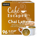 Keurig Chai Latte Coffee Pods - 96 Count | Recyclable & Flavored Tea