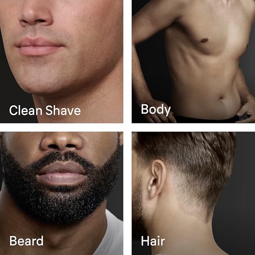 Men's All-in-One Beard & Body Grooming Kit with Trimmer & Razor