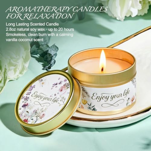 Ivory Self Care Gift Basket for Women - Spa, Relaxation & Cozy Accessories
