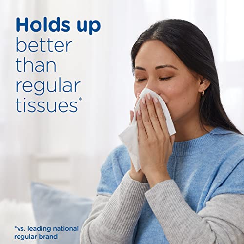 Puffs Plus Lotion Facial Tissue | Cube Box | 56 Tissues Per Box | Pack of 4