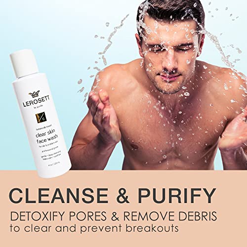 Gentle Aloe & Glycolic Face Wash 4 oz – Problem Skin Botanical Cleanser