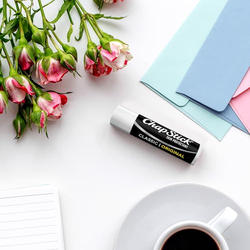 ChapStick Bulk Lip Balm, Classic Original 24-Count ? Lip Moisturizer for Dry Lips, 0.15 Ea