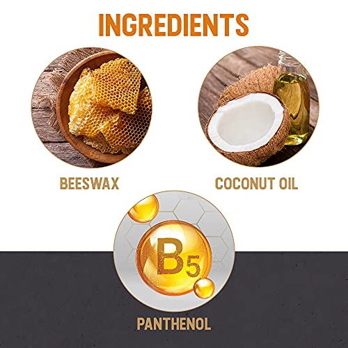 Woody's 2-in-1 Beard Balm for Men ? Beard Softener for Men and Style Wax, Conditioner & Moisturizer Natural Beeswax, 2 oz