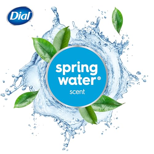 Dial Antibacterial Bar Soap, Spring Water, 32 Bars, 8 Count (Pack of 4)