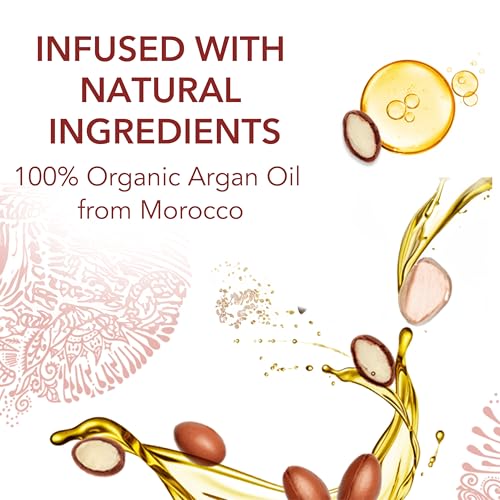Creme of Nature Argan Oil from Morocco Creamy Oil Moisturizing Hair Lotion, Restores Moisture, Softness, Controls Frizz & Breakage, 8.45 fl oz