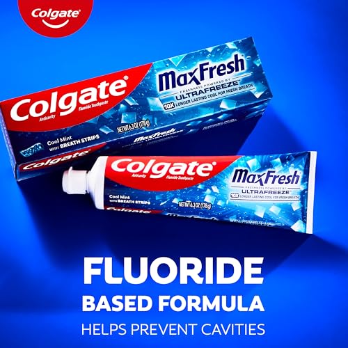 Travel Size Fluoride Toothpaste with Fresh Mint Flavor - Bulk 24 Pack