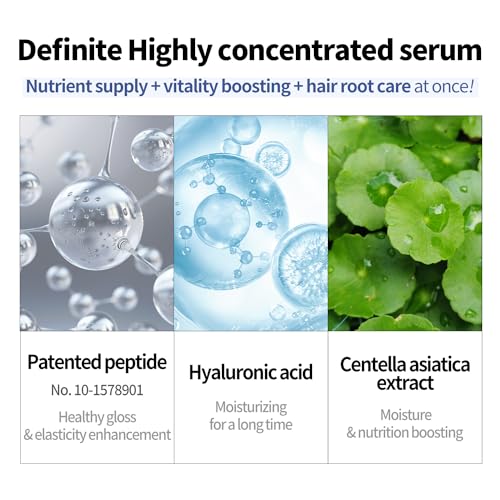 Eyelash Serum for Longer Thicker Lashes & Brows - Vegan, Peptides & Hyaluronic Acid, 0.3 fl oz