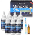 Minoxidil 5% Hair Growth Solution for Men & Women - 7 Bottles, Fast-Absorbing & Precise Applicator Pens