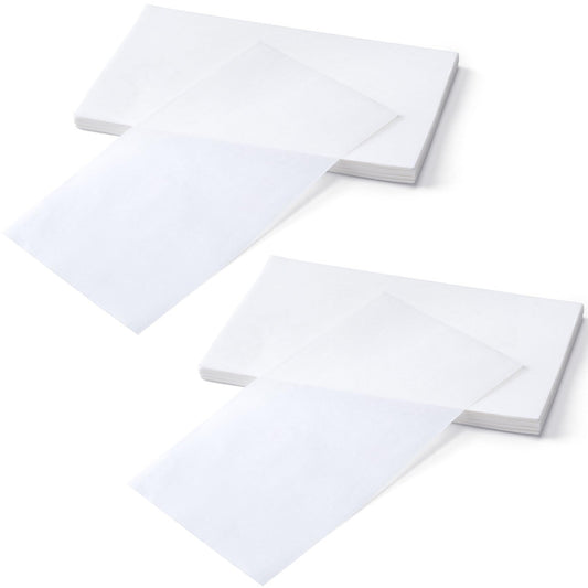Mxxipp 140pcs Perm Papers for Hair, Thin End Papers for Hair Perm, High-Temperature Resistant Perm End Paper for Professional Hair Salon Home Use- White