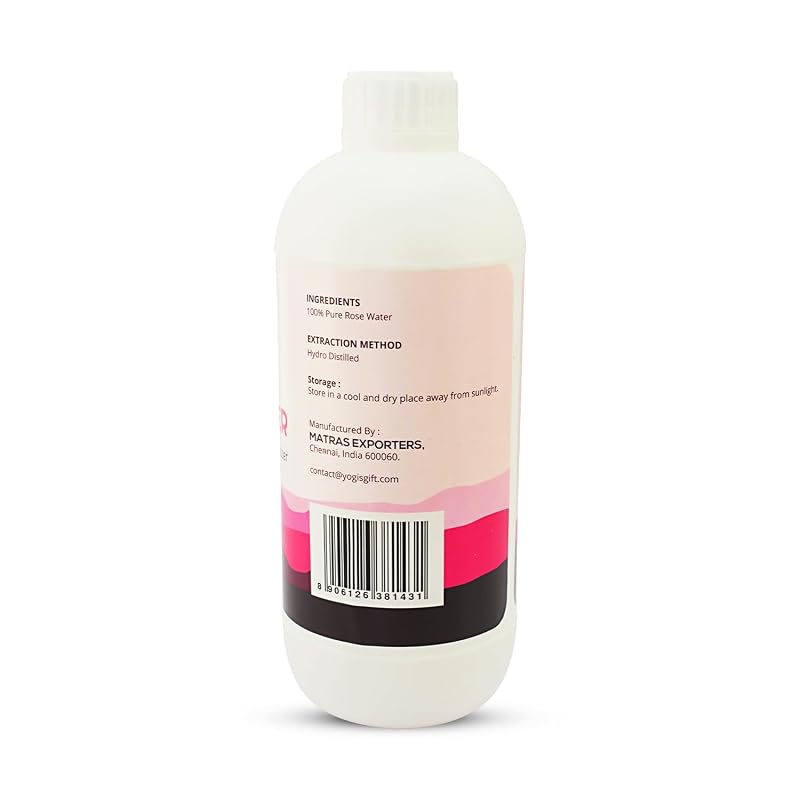 Rose Water 33.8 oz - Alcohol Free Hydrating Facial Mist & Hair Care, Variation: 33.8 Fl Oz (Pack of 1)