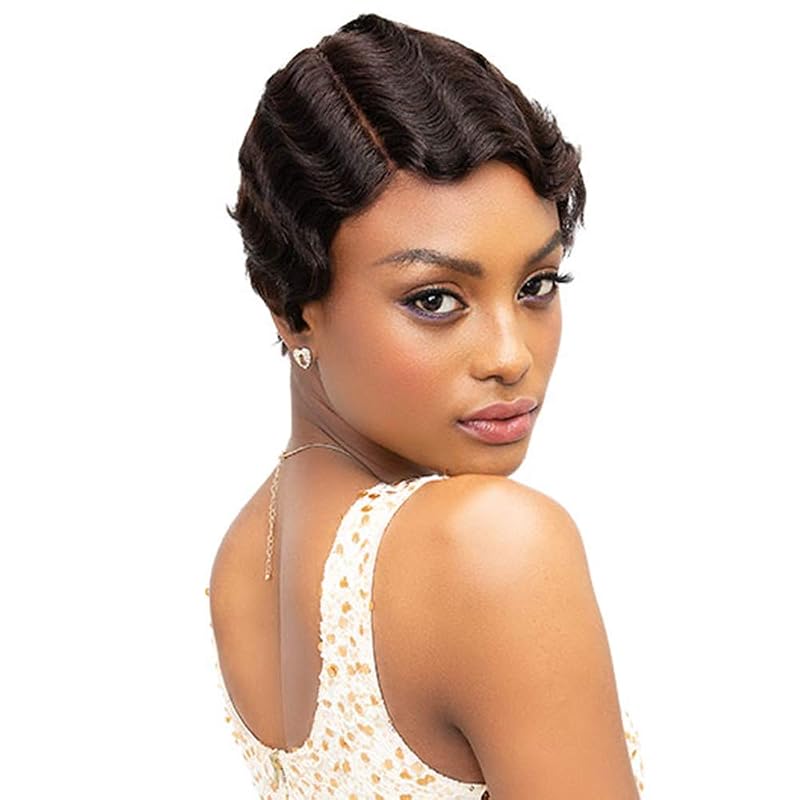 Mommy Parting Wig 100% Remy Human Hair Wig - Janet Collection (Variation 1)