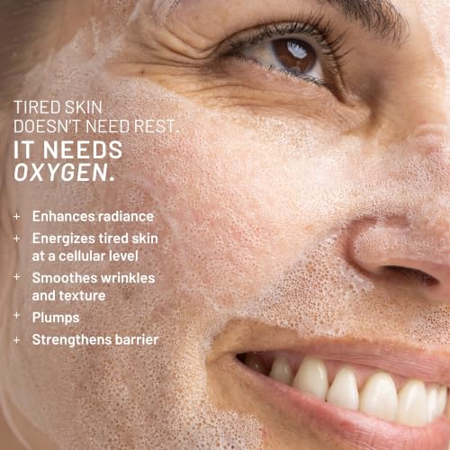 Oxygen Facial Mask - Revitalizing Skin Glow & Hydration - 1.7 Fl Oz - Variation of THIS listing