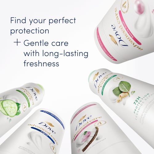 Dove Advanced Care Antiperspirant Deodorant Stick - 2.6 Oz Pack of 4, Cool Essentials