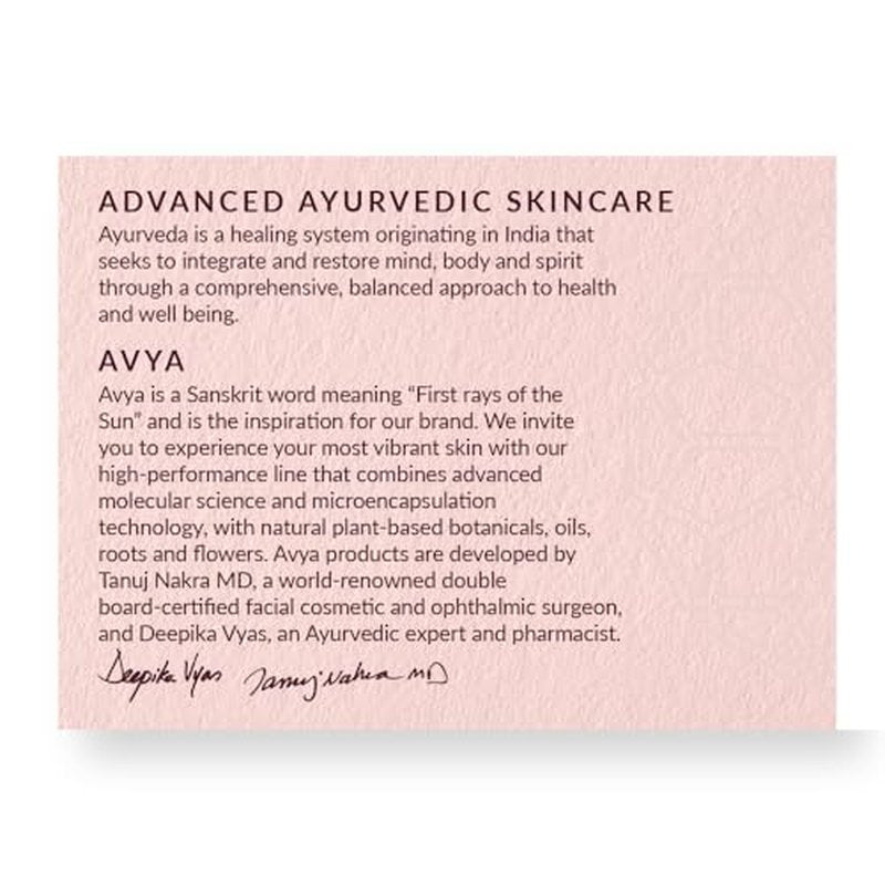 AVYA Hydroveda Moisturizer (1.7oz) - Advanced Ayurvedic Skincare/Hyaluronic Acid with Snow Mushroom/Soothes and Hydrates for Youthful Skin