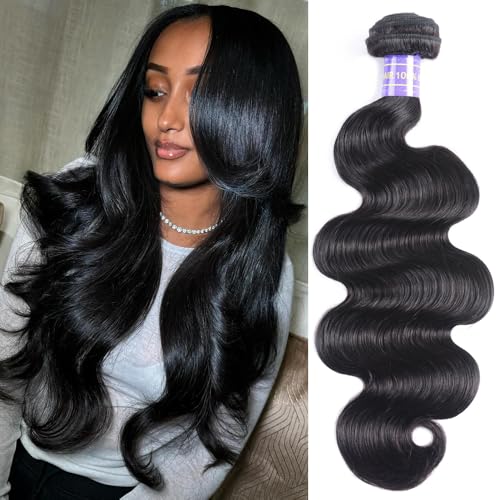 Natural Black 18 Inch Human Hair Bundles - Body Wave 100g