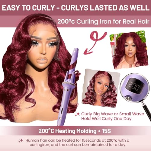 Reddish Brown Human Hair Bob Wig 13x4 HD Lace Front Pre-Plucked 180% Density - 10 Inch