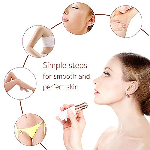 Replacement Heads for Flawless Finishing Touch Facial Hair Remover Device, Replacement Blades For Flawless Facial Hair Removal