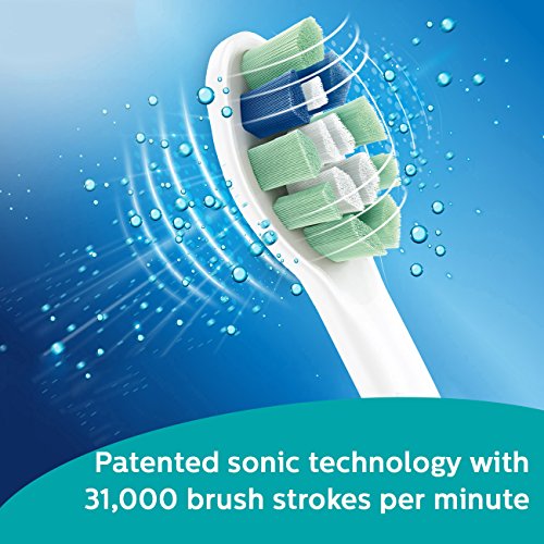 Philips Sonicare 2 Series Plaque Control Rechargeable Electric Toothbrush - White/Blue, 1 Pack