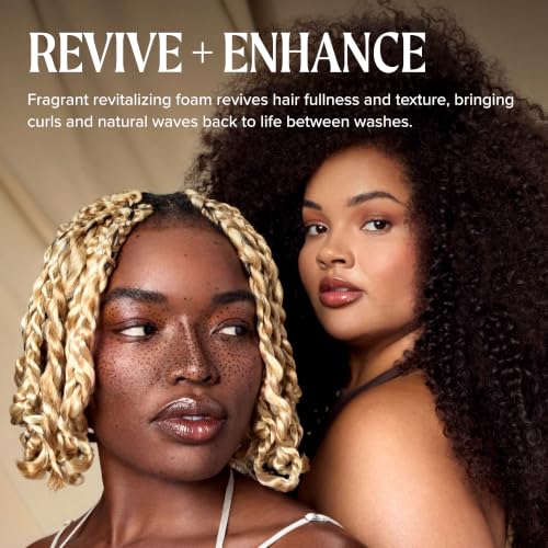 Curl Refresh Foam for Coarse Curly Hair - Lavender & Mint, 6.8 fl oz
