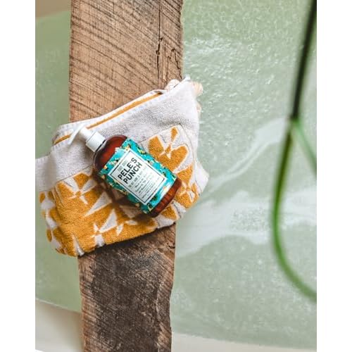 FURY BROS. Tiki Hut Hand & Body Wash Pele¡¯s Punch | Tropical Fruit & Toasted Coconut | Natural Ingredients | Made in USA | Inspired by Tiki Cocktail Recipes | Cruelty-Free | 16 oz