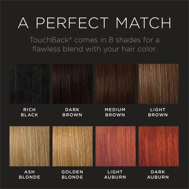 TouchBack Pro Gray Root Touch Up Marker - Dark Brown Hair Color, 60 Applications