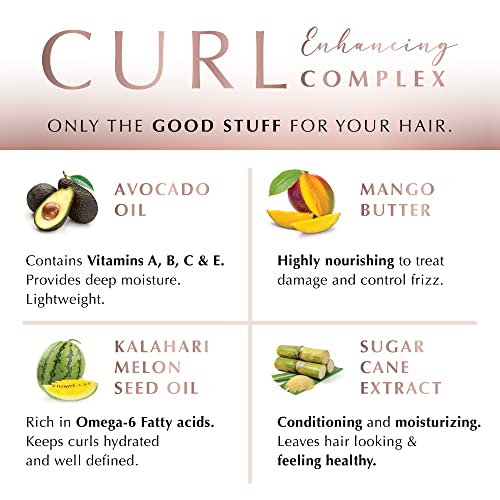 Curl Perfect Anti-Frizz Conditioner - 7 Fl Oz for Curly Hair, Hydrating & Shine